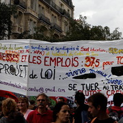Manifestation retraite 7 septembre 2010 Paris