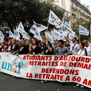 Manifestation retraite 7 septembre 2010 Paris