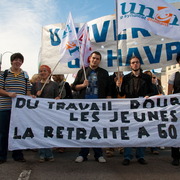 Manif au Havre