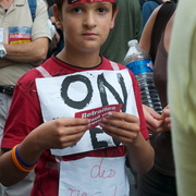 Jeune manifestant