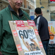 Manifestant toulousain