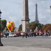 Rassemblement place de la Concorde