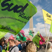 Rassemblement place de la Concorde
