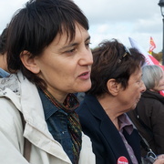 Nathalie Arthaud et Arlette Laguiller (LO)