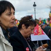 Nathalie Arthaud et Arlette Laguiller (LO)