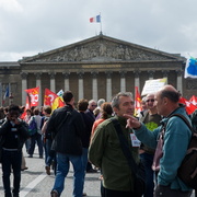 Rassemblement place de la Concorde