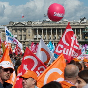 Rassemblement place de la Concorde