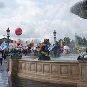 Rassemblement place de la Concorde