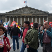 Rassemblement place de la Concorde