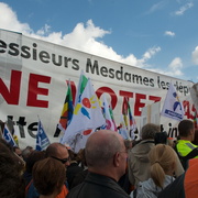 Rassemblement place de la Concorde