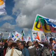 Rassemblement place de la Concorde