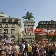 Manifestations du 23 septembre 2010 à Clermont-Fd