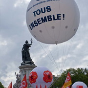 Ballon "Tous ensemble !"