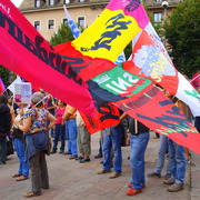 MANIF A RODEZ AVEYRON