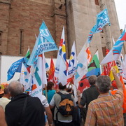 MANIF A RODEZ AVEYRON