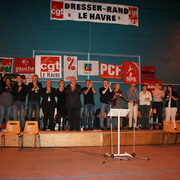 Meeting et manif Le Havre 11 et 12 octobre 2010