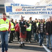 Meeting et manif Le Havre 11 et 12 octobre 2010