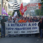 Manifestation Morlaix 12.10.10