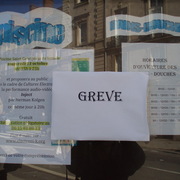 Piscine en grève