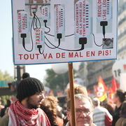Manif du 12 octobre à Paris