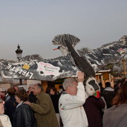 Contre la guerre en IRAK, manifestation à PARIS