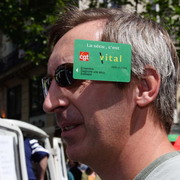 Manifestation pour la santé et la protection sociale à Paris