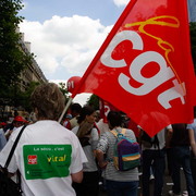 Manifestation pour la santé et la protection sociale à Paris
