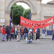 Manifestation à Paris pour la sauvegarde du régime de retraite