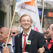 Manifestation à Paris pour la sauvegarde du régime de retraite
