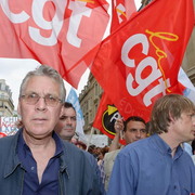 Manifestation à Paris pour la sauvegarde du régime retraite