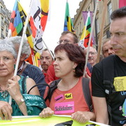 Manifestation à Paris pour la sauvegarde du régime retraite