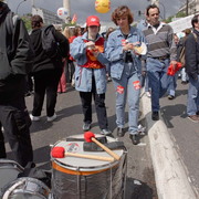 Manifestation à Paris pour la sauvegarde du régime retraite