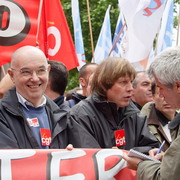 Manifestation à Paris pour la sauvegarde du régime retraite