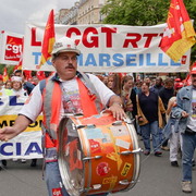 Manifestation à Paris pour la sauvegarde du régime retraite