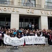 Le Havre (14-10) manifestation lycéens et étudiants