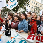 Manif du 16 octobre 2010 à Paris contre la réforme des retraites