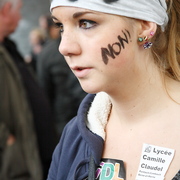 Manif du 16 octobre 2010 à Paris contre la réforme des retraites