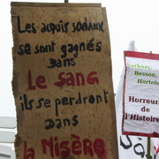 Manifestations pour les retraites 7 septembre 2010 Bordeaux