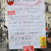 Manifestations pour les retraites 7 septembre 2010 Bordeaux