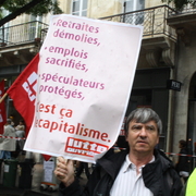 Manifestations pour les retraites 7 septembre 2010 Bordeaux