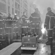 Caen, les pompiers