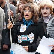 Manif retraites 19 octobre 2010 à Paris