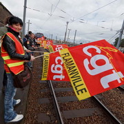 Contre la réforme des retraites à CHERBOURG