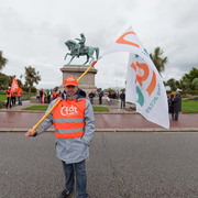 Contre la réforme des retraites à CHERBOURG