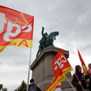 Contre la réforme des retraites à CHERBOURG