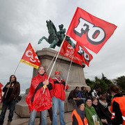 Contre la réforme des retraites à CHERBOURG