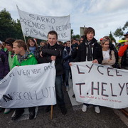 Contre la réforme des retraites à CHERBOURG