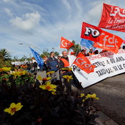 Contre la réforme des retraites à CHERBOURG