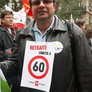 Manif retraites 19 octobre 2010 à Paris