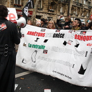 Manif retraites 19 octobre 2010 à Paris